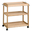 Contract Solid Wooden Tea Trolley