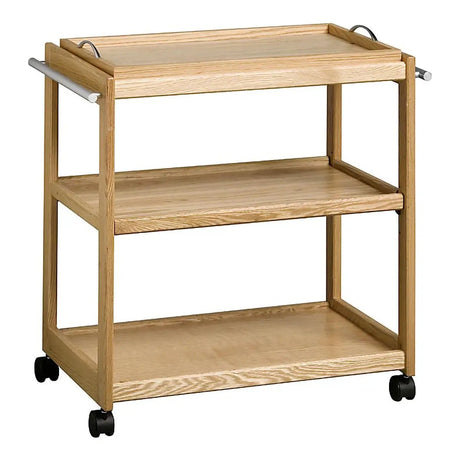 Contract Solid Wooden Tea Trolley