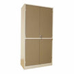 CU50 6 x 3 Steel Cupboard with Security Bar