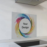 Decorative Glass Wall Tile (598 x 650 x 6mm) Customised Print