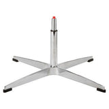 Dakota Polished Aluminium Cross Chair Base