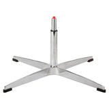 Dakota Polished Aluminium Cross Chair Base
