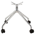 Dakota Polished Aluminium High Chair Base