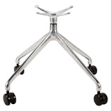Dakota Polished Aluminium High Chair Base