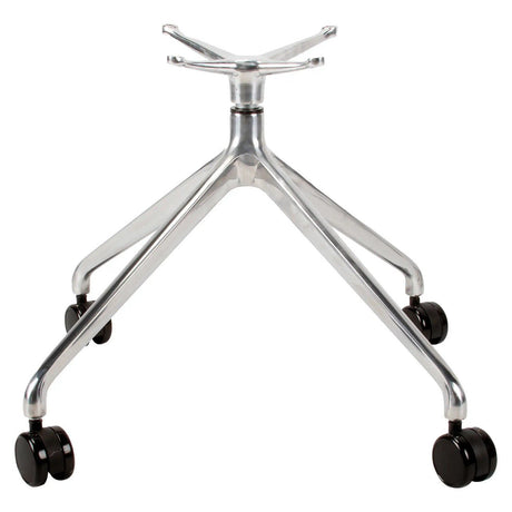 Dakota Polished Aluminium High Chair Base