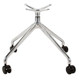 Dakota Polished Aluminium High Chair Base