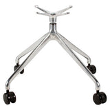 Dakota Polished Aluminium High Chair Base