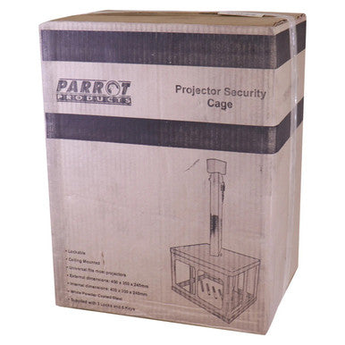 Data Projector Ceiling Mounting Bracket (Lockable Security Cage - 450x220x340mm) - Additional View 4