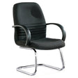 DB053B Black Mesh Fabric Visitor Office Chair