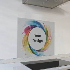 Decorative Glass Wall Tile (598 x 650 x 6mm) Customised Print