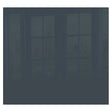 Decorative Glass Wall Tile (598 X 650 X 6mm) Grey Blue