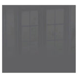 Decorative Glass Wall Tile (598 X 650 X 6mm) Met Gun Metal