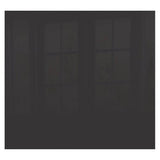 Decorative Glass Wall Tile (598 x 650 x 6mm) Metallic Black