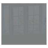 Decorative Glass Wall Tile (598 X 650 X 6mm) Metallic Silver