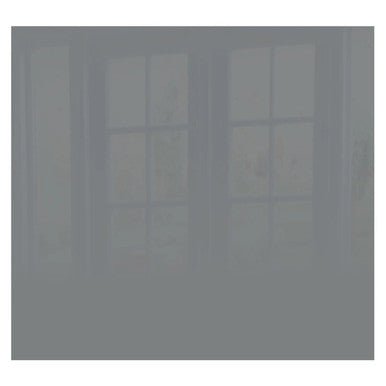 Decorative Glass Wall Tile (598 X 650 X 6mm) Metallic Silver