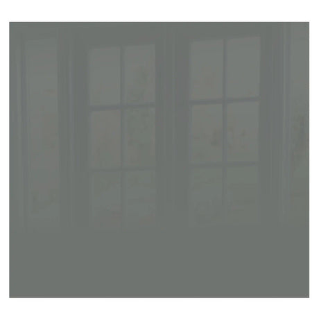 Decorative Glass Wall Tile (598 X 650 X 6mm) Mouse Grey