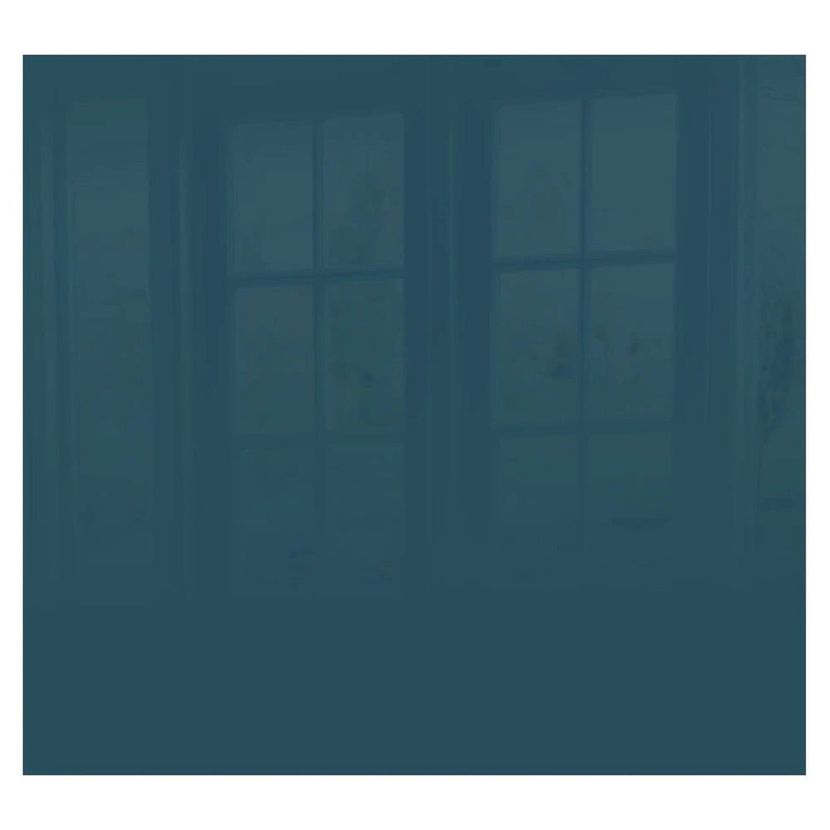Decorative Glass Wall Tile (598 X 650 X 6mm) Ocean Blue