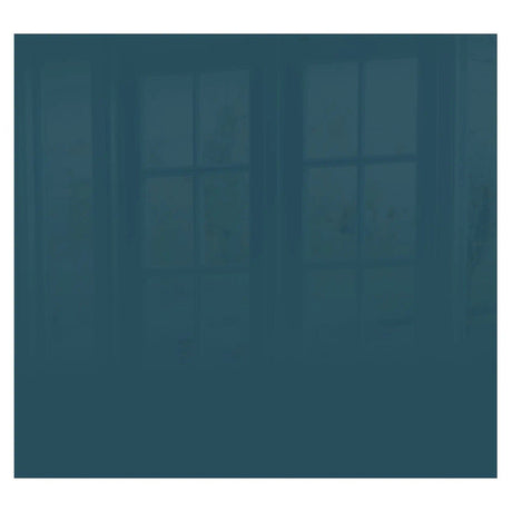 Decorative Glass Wall Tile (598 X 650 X 6mm) Ocean Blue