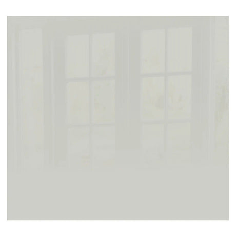 Decorative Glass Wall Tile (598 X 650 X 6mm) Papyrus White