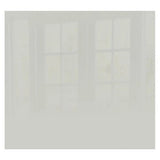 Decorative Glass Wall Tile (598 X 650 X 6mm) Papyrus White