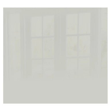 Decorative Glass Wall Tile (598 X 650 X 6mm) Papyrus White