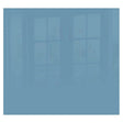 Decorative Glass Wall Tile (598 X 650 X 6mm) Pastel Blue
