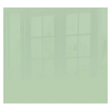 Decorative Glass Wall Tile (598 X 650 X 6mm) Pastel Green
