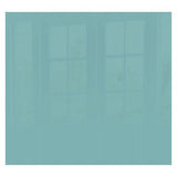 Decorative Glass Wall Tile (598 X 650 X 6mm) Pastel Turquoise