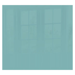 Decorative Glass Wall Tile (598 X 650 X 6mm) Pastel Turquoise