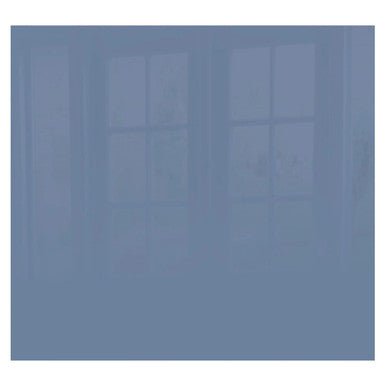 Decorative Glass Wall Tile (598 X 650 X 6mm) Pigeon Blue