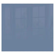 Decorative Glass Wall Tile (598 X 650 X 6mm) Pigeon Blue