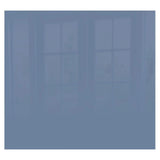 Decorative Glass Wall Tile (598 X 650 X 6mm) Pigeon Blue
