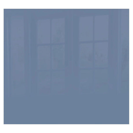 Decorative Glass Wall Tile (598 X 650 X 6mm) Pigeon Blue