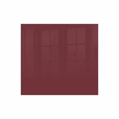 Decorative Glass Wall Tile (598 x 650 x 6mm) Purple Red