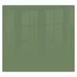 Decorative Glass Wall Tile (598 X 650 X 6mm) Reseda Green