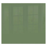 Decorative Glass Wall Tile (598 X 650 X 6mm) Reseda Green