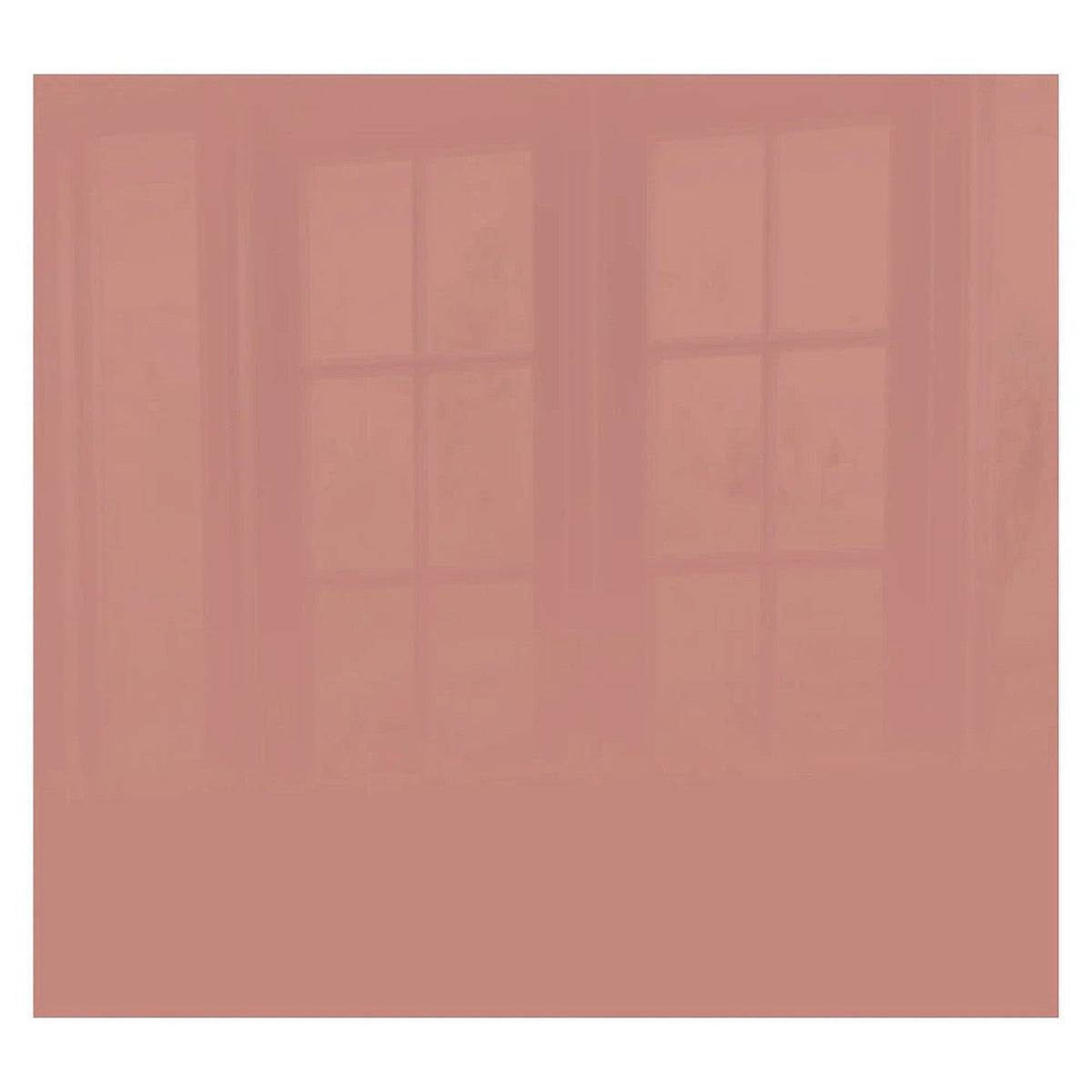 Decorative Glass Wall Tile (598 X 650 X 6mm) Rose Gold