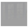 Decorative Glass Wall Tile (598 x 650 x 6mm) Signal Grey