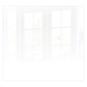 Decorative Glass Wall Tile (598 X 650 X 6mm) White RAL9010