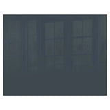 Decorative Glass Wall Tile (898 X 700 X 6mm) Grey Blue
