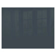 Decorative Glass Wall Tile (898 X 700 X 6mm) Grey Blue