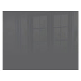 Decorative Glass Wall Tile (898 X 700 X 6mm) Met Gun Metal