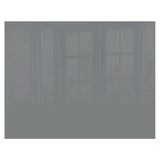 Decorative Glass Wall Tile (898 X 700 X 6mm) Metallic Silver