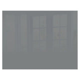 Decorative Glass Wall Tile (898 X 700 X 6mm) Metallic Silver