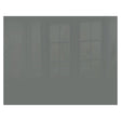 Decorative Glass Wall Tile (898 X 700 X 6mm) Mouse Grey