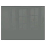 Decorative Glass Wall Tile (898 X 700 X 6mm) Mouse Grey