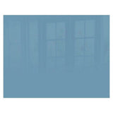 Decorative Glass Wall Tile (898 X 700 X 6mm) Pastel Blue