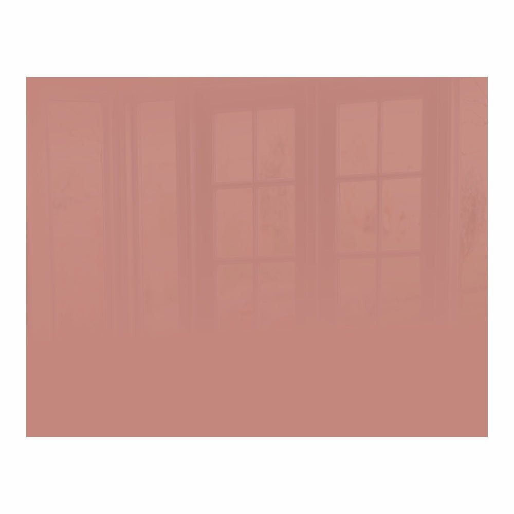 Decorative Glass Wall Tile (898 X 700 X 6mm) Rose Gold