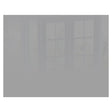 Decorative Glass Wall Tile (898 X 700 X 6mm) Signal Grey