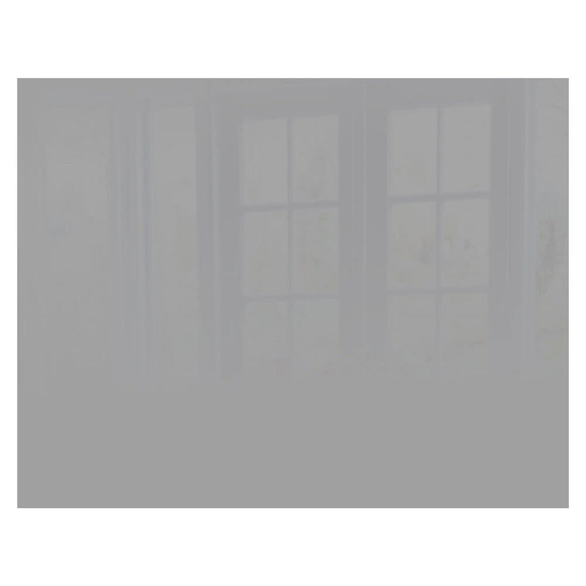 Decorative Glass Wall Tile (898 X 700 X 6mm) Signal Grey